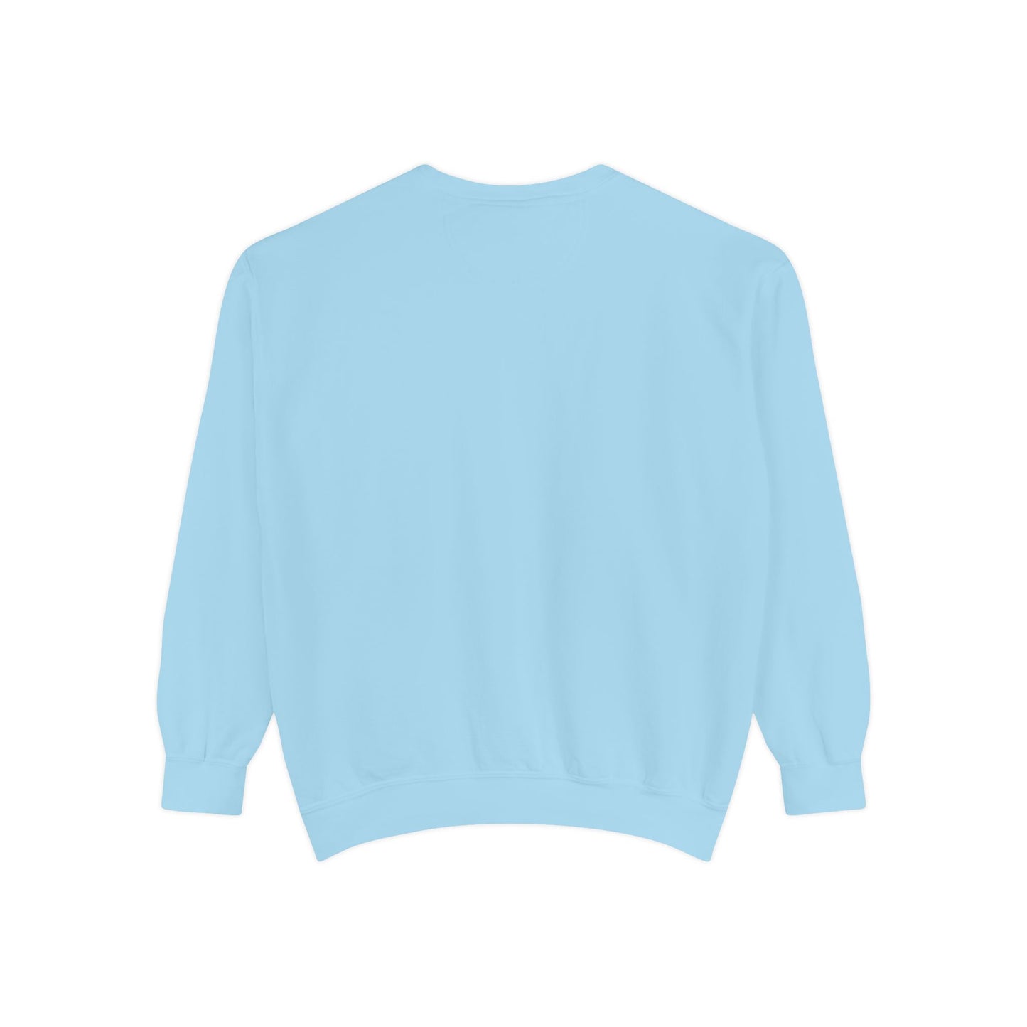 AlphaChi Garment-Dyed Sweatshirt, Sorority Sweatshirt, Personalized Gift, College Apparel, Comfortable Crewneck, Trendy Fashion
