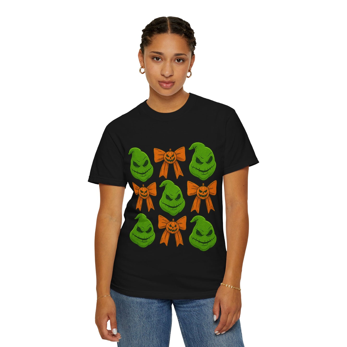 Oogie Boogie Holiday T-Shirt | Fun Gift for Christmas, Unisex Cotton Tee, Festive Apparel, Grinch Lovers, Green Character Design