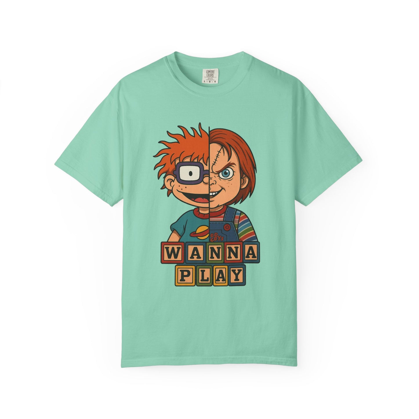 Two Faced Halloween Chucky-Inspired Unisex T-Shirt