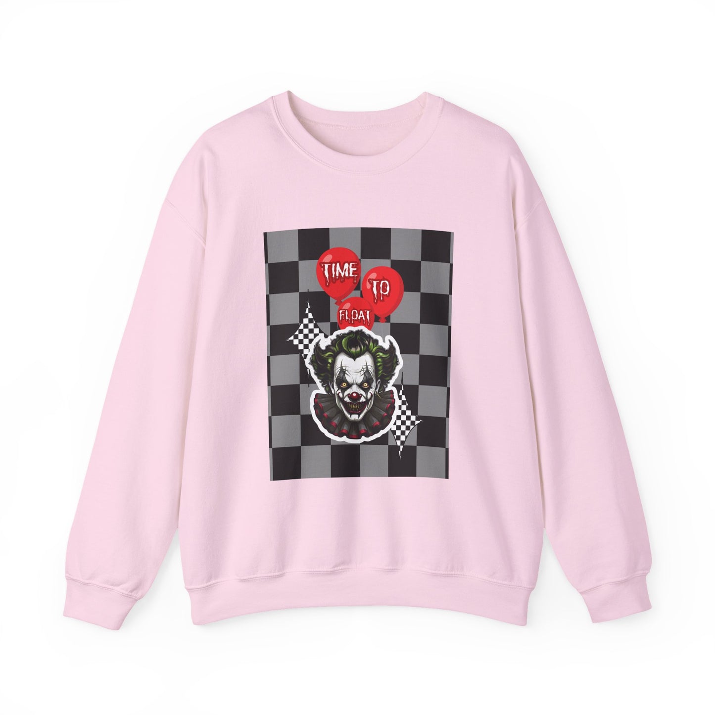 Horror Fan Crewneck Sweatshirt - Time To Float, Love It Or Leave It