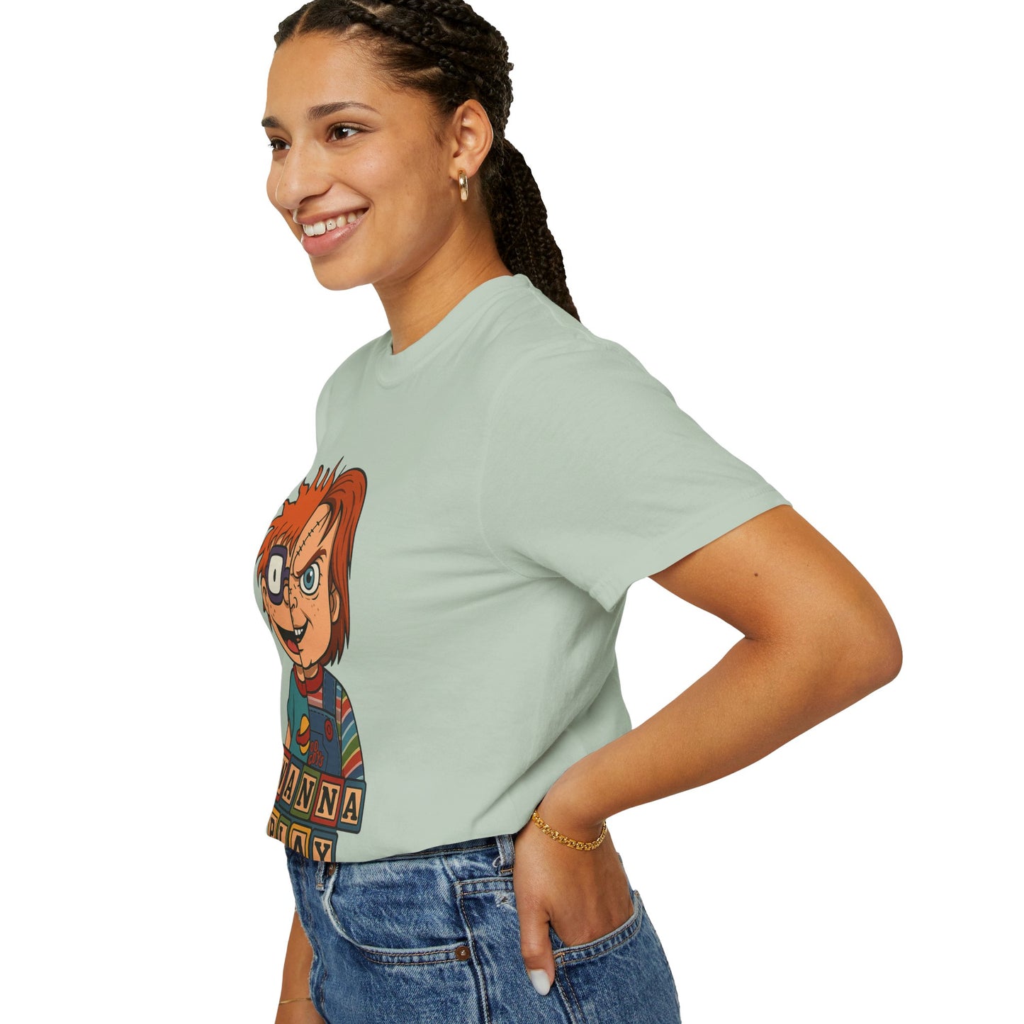 Two Faced Halloween Chucky-Inspired Unisex T-Shirt