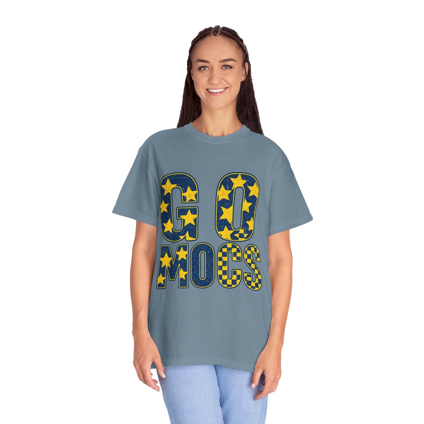 Cheerful 'GO MOCS' Unisex T-Shirt