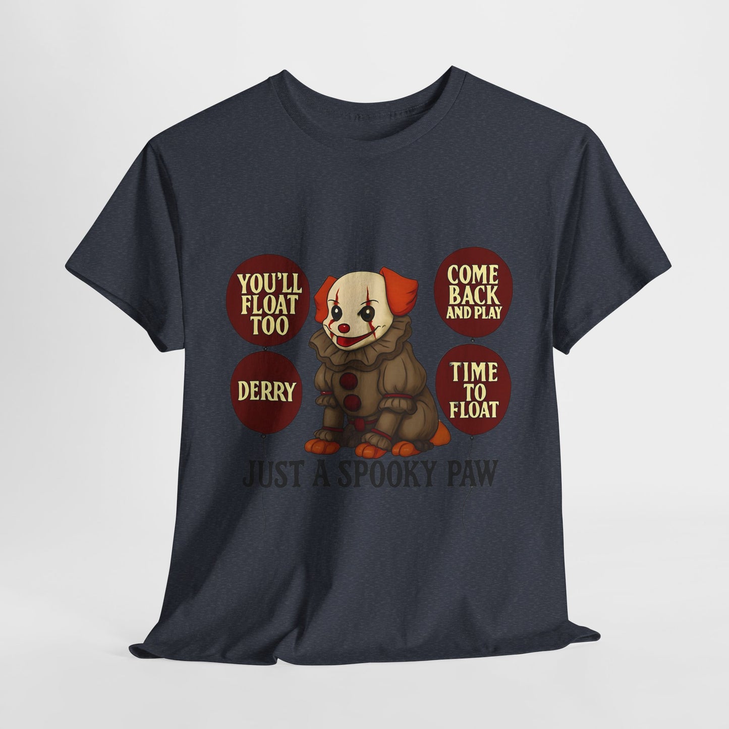 Spooky Dog Tee Clown Pup Pennywise