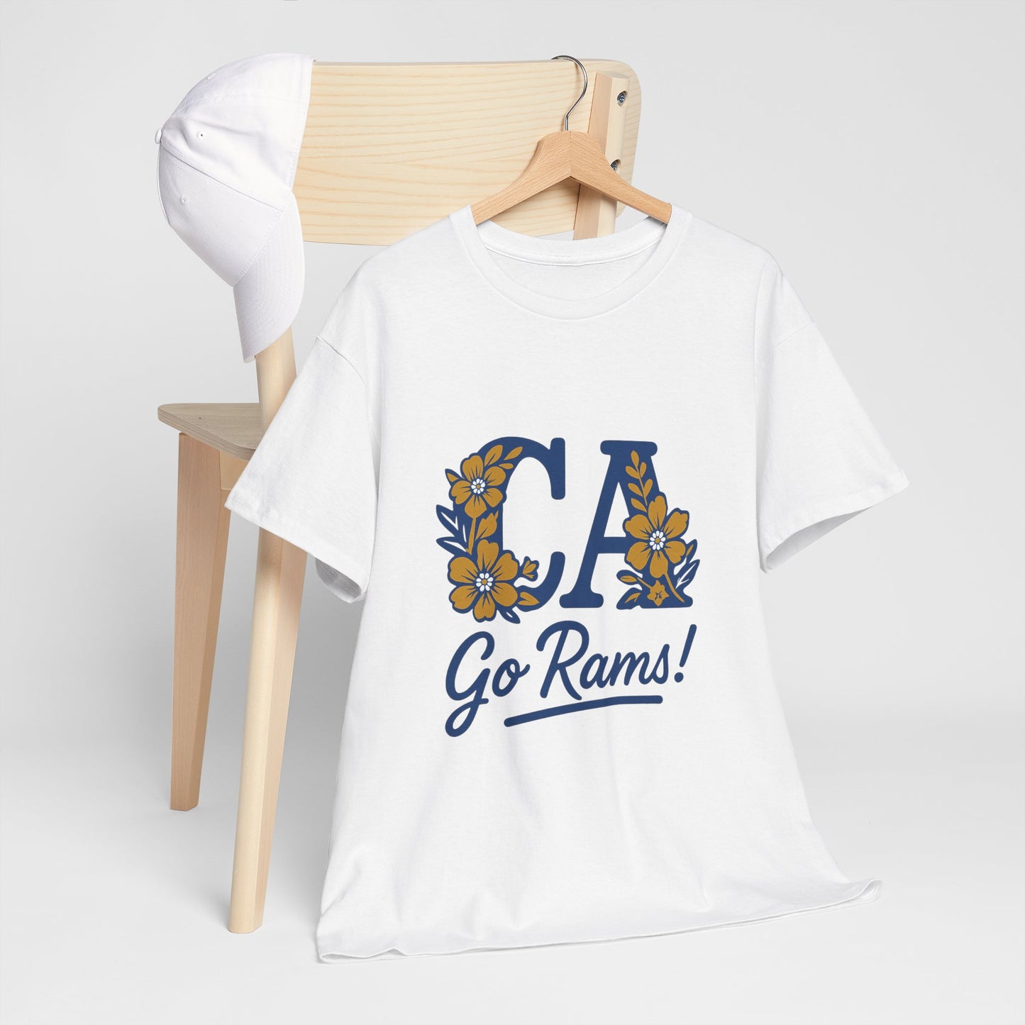CA Rams Floral Tee