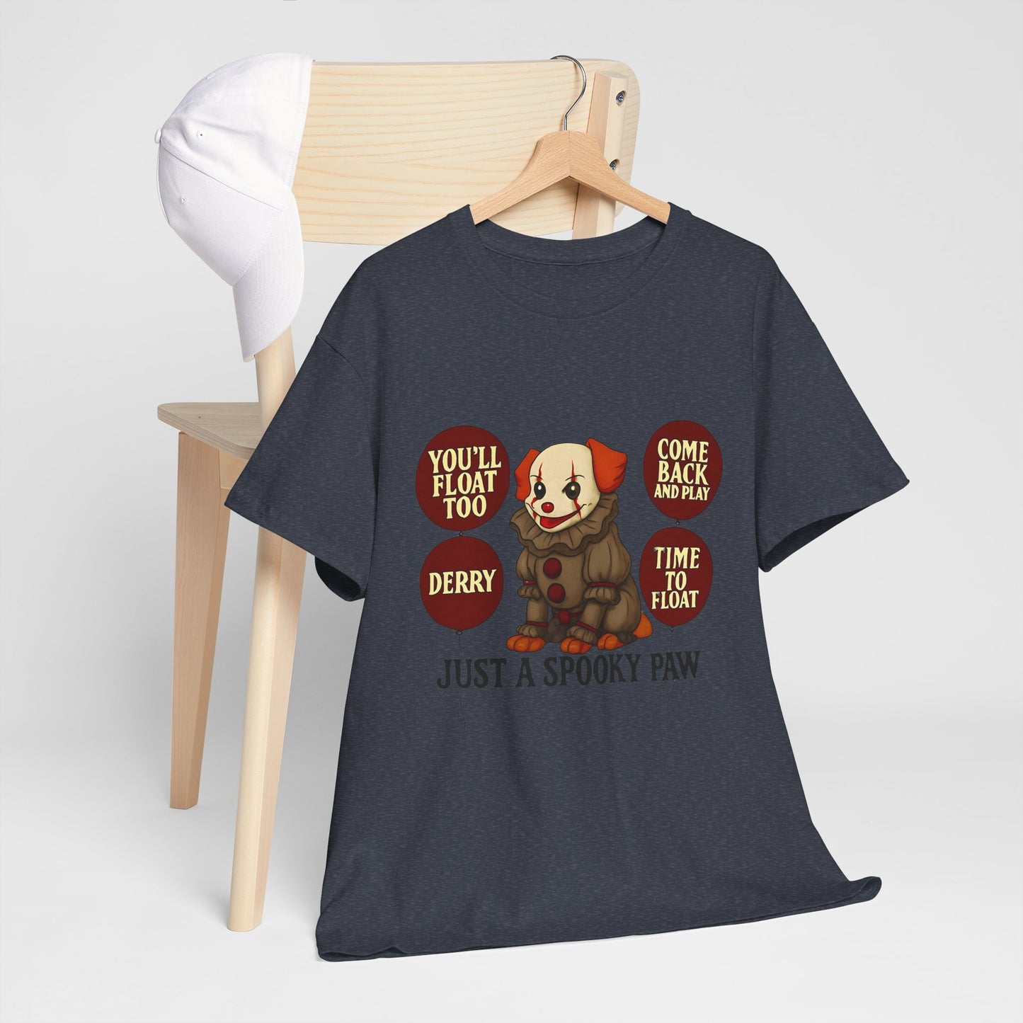 Spooky Dog Tee Clown Pup Pennywise