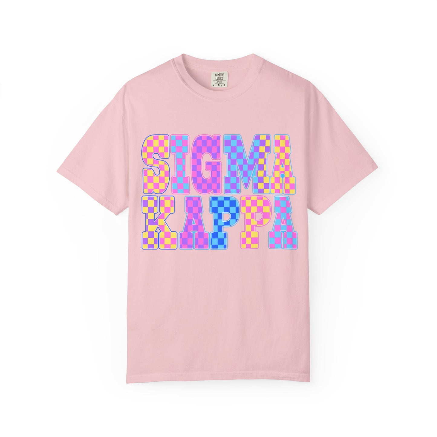 Colorful SigmaKappa T-Shirt - Unisex Garment-Dyed