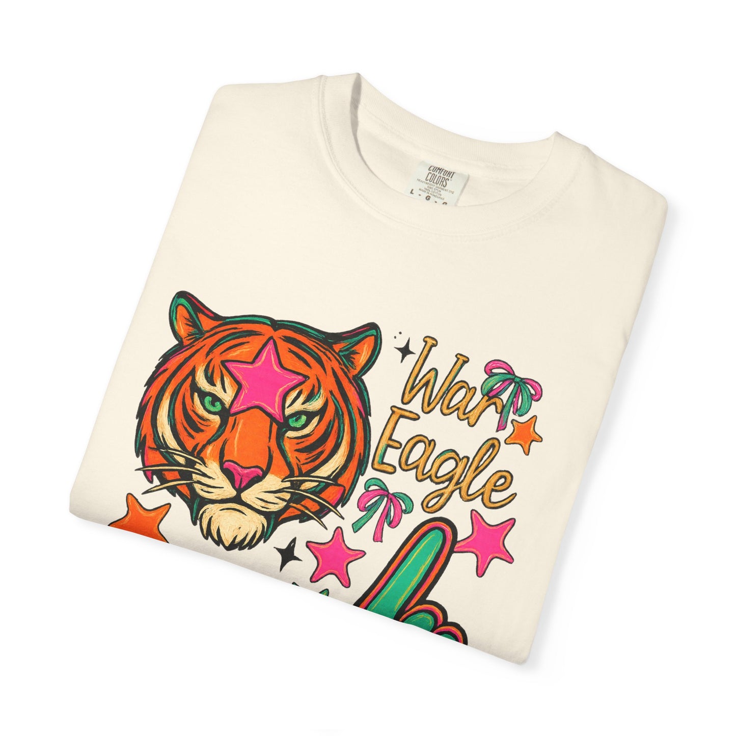 Vintage Preppy Tiger Football Game Day Unisex T-shirt