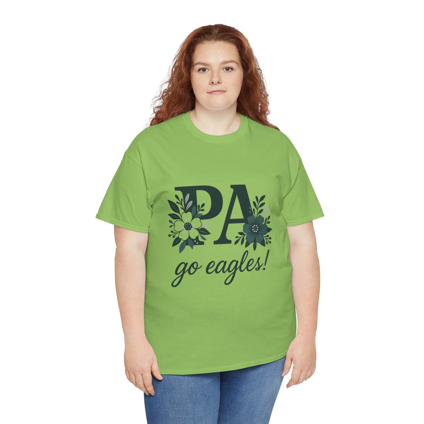 Floral PA Eagles Tee
