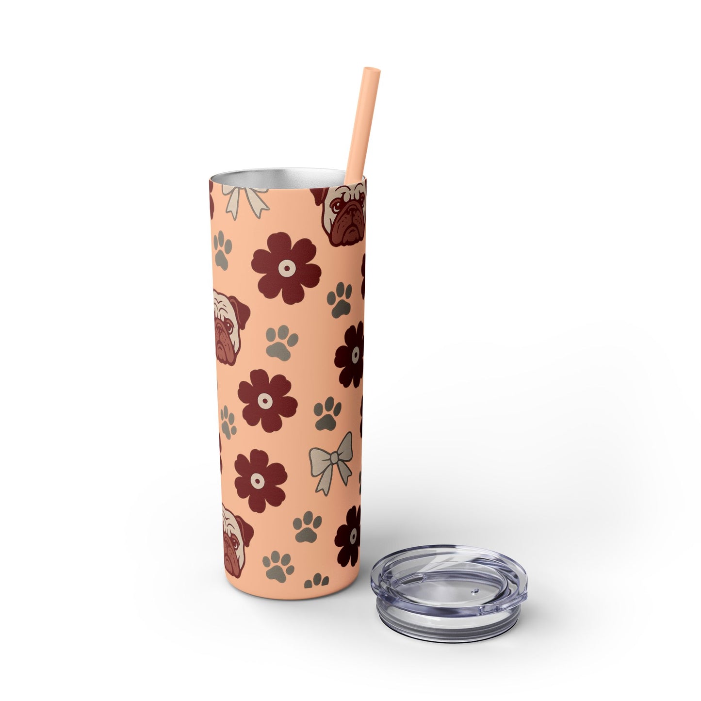 MS Bulldogs Skinny Tumbler, Graduation Gift, Mississippi Game Day, Go Dogs, Starkville, MS.