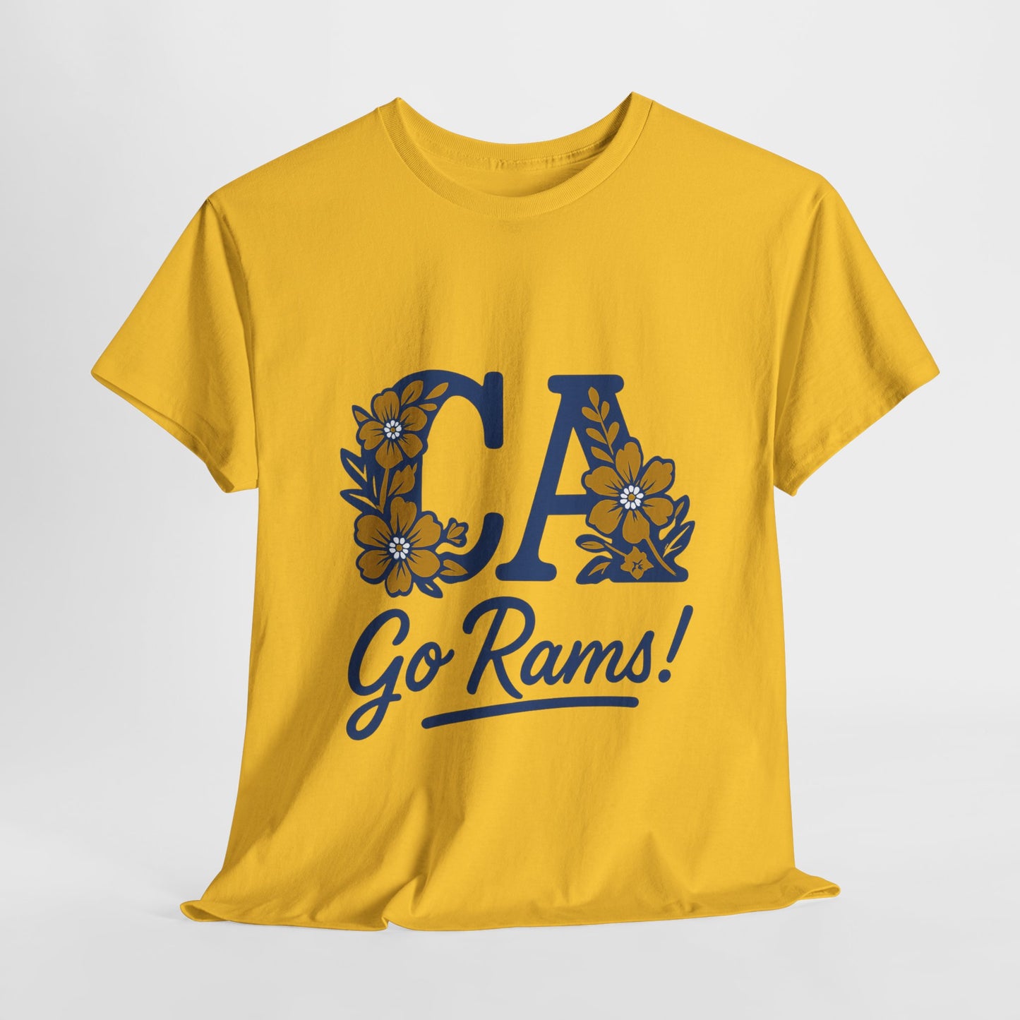 CA Rams Floral Tee