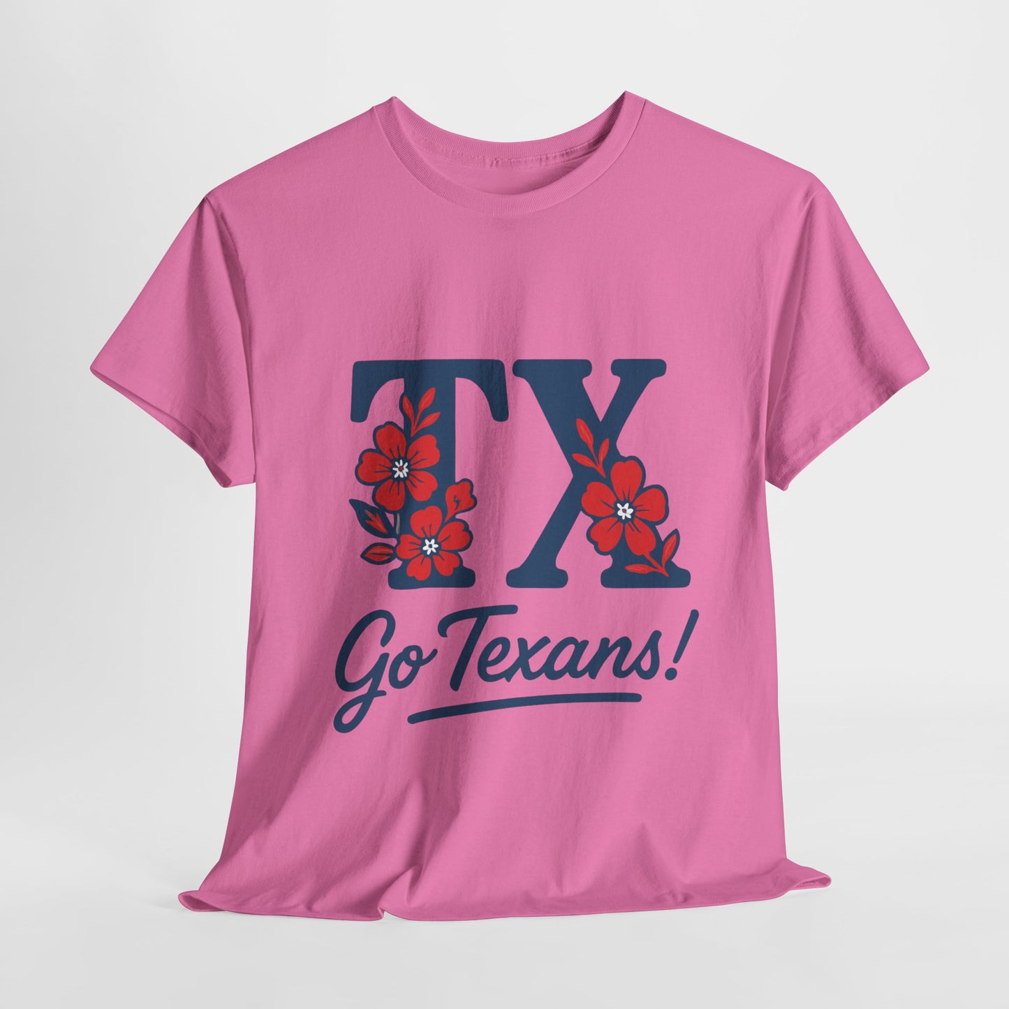 Texas Pride Unisex Cotton Tee | Go Texans! T-Shirt, Casual Wear, Game Day Shirt, Gift for Fans, Spring/Summer Style