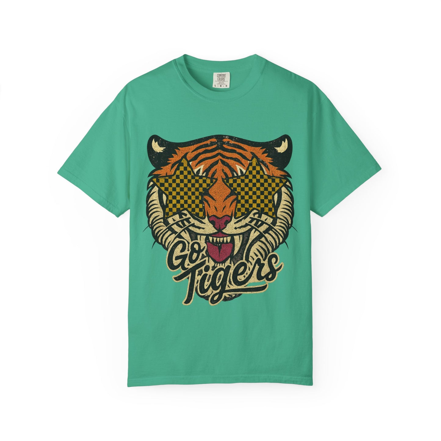 Bold Tiger Graphic Unisex T-Shirt - Go Tigers Design for Missouri Lovers