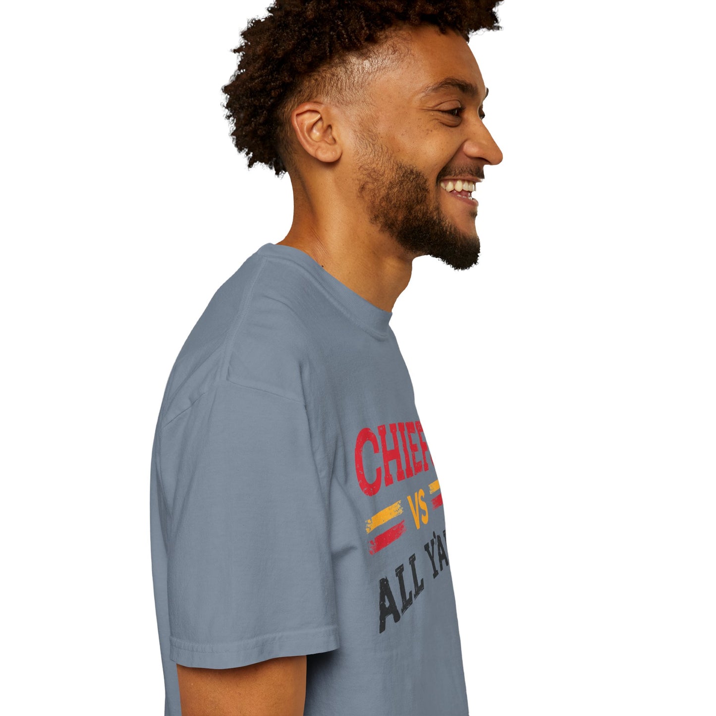 Game Day Humor T-Shirt, Chiefs vs All Y’all Tee, Sports Fan Gift, Unisex Shirt, Tailgate Party Apparel, Football Celebration Shirt