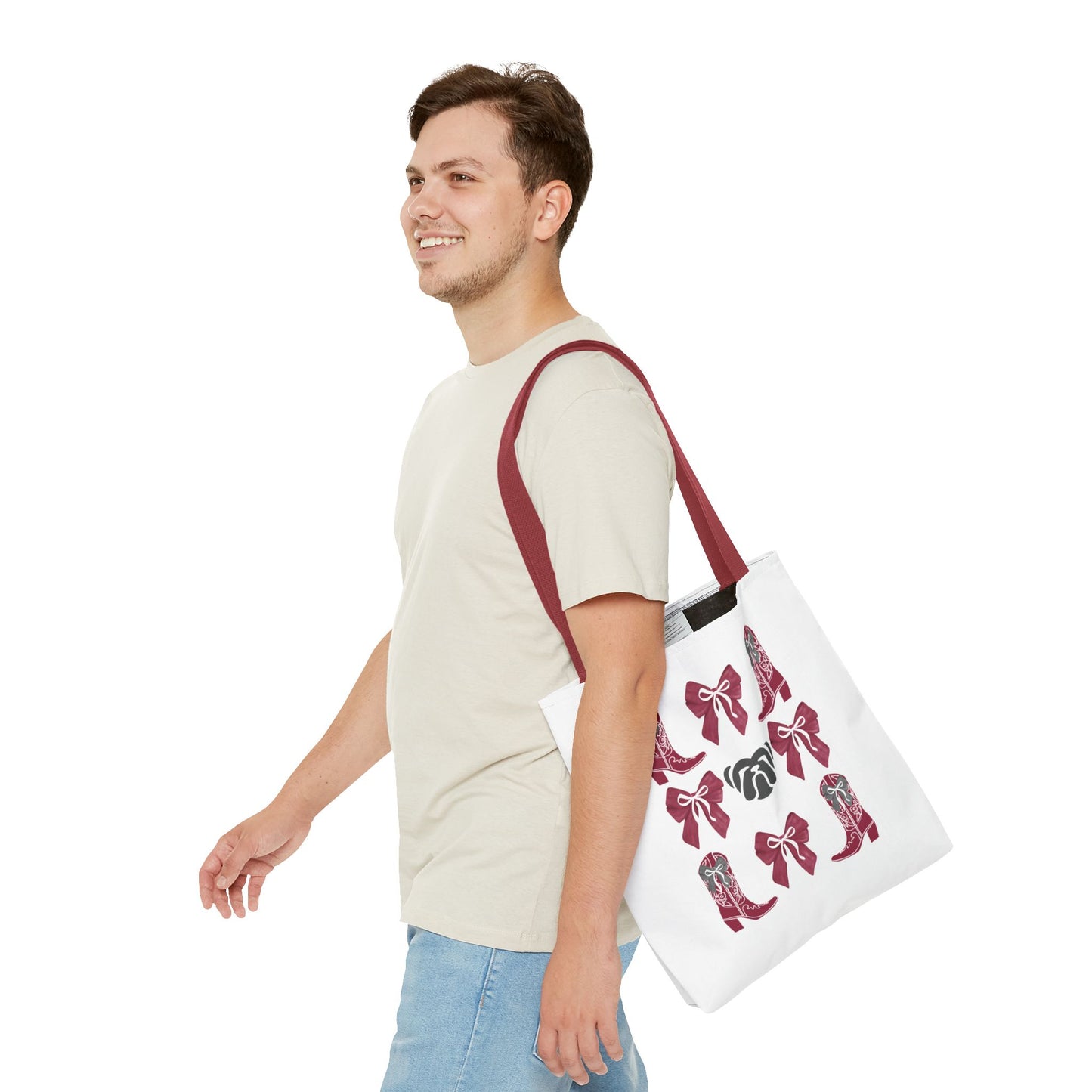 Msu bulldogs tote bag, mississippi state gift, mississippi fan gift, msu alumni, go dogs, starkville mississippi, graduation gift, msu game day tote bag