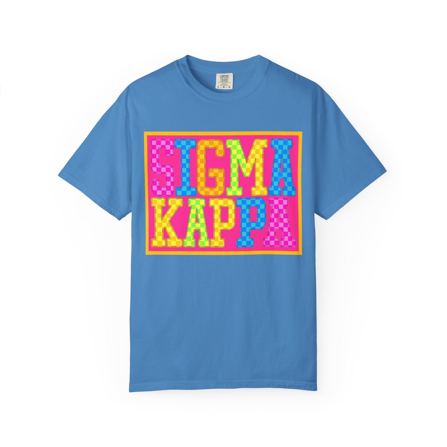 Colorful Sigma Kappa T-Shirt | Sorority Apparel
