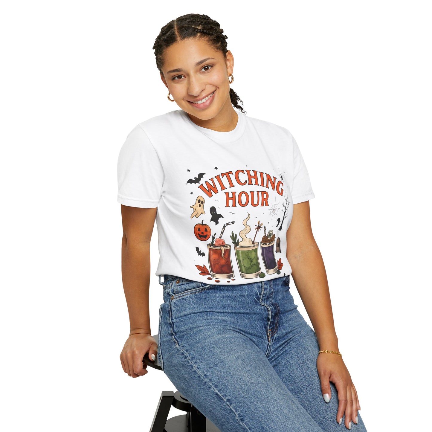 Witching Hour Cocktails T-Shirt | Halloween Apparel