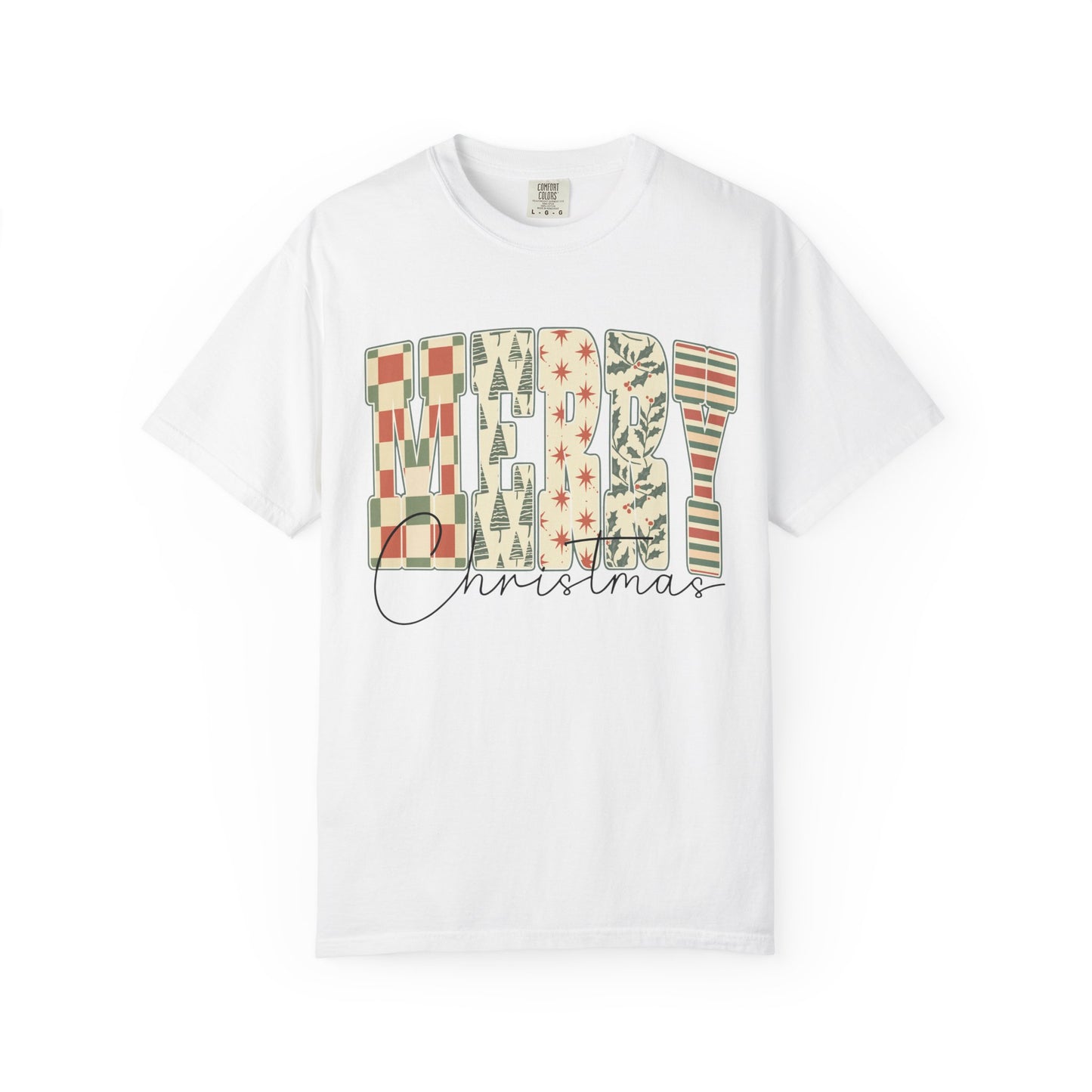 MERRY XMAS Unisex Garment-Dyed T-shirt