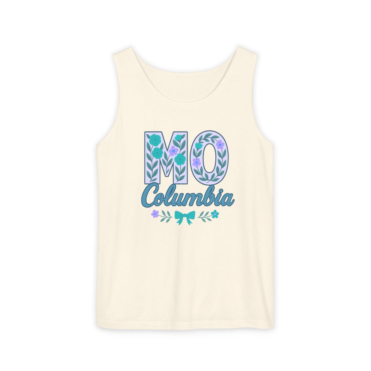 Missouri State Pride Tank Top, Unisex Summer Shirt, Columbia MO Graphic Tee, Comfort Colors, Graduation Gift