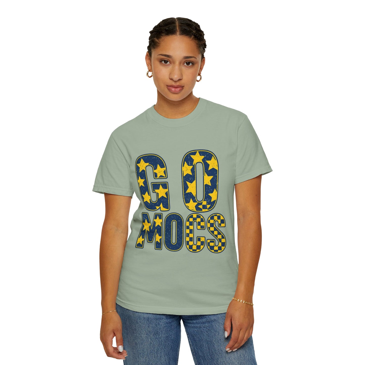 Cheerful 'GO MOCS' Unisex T-Shirt