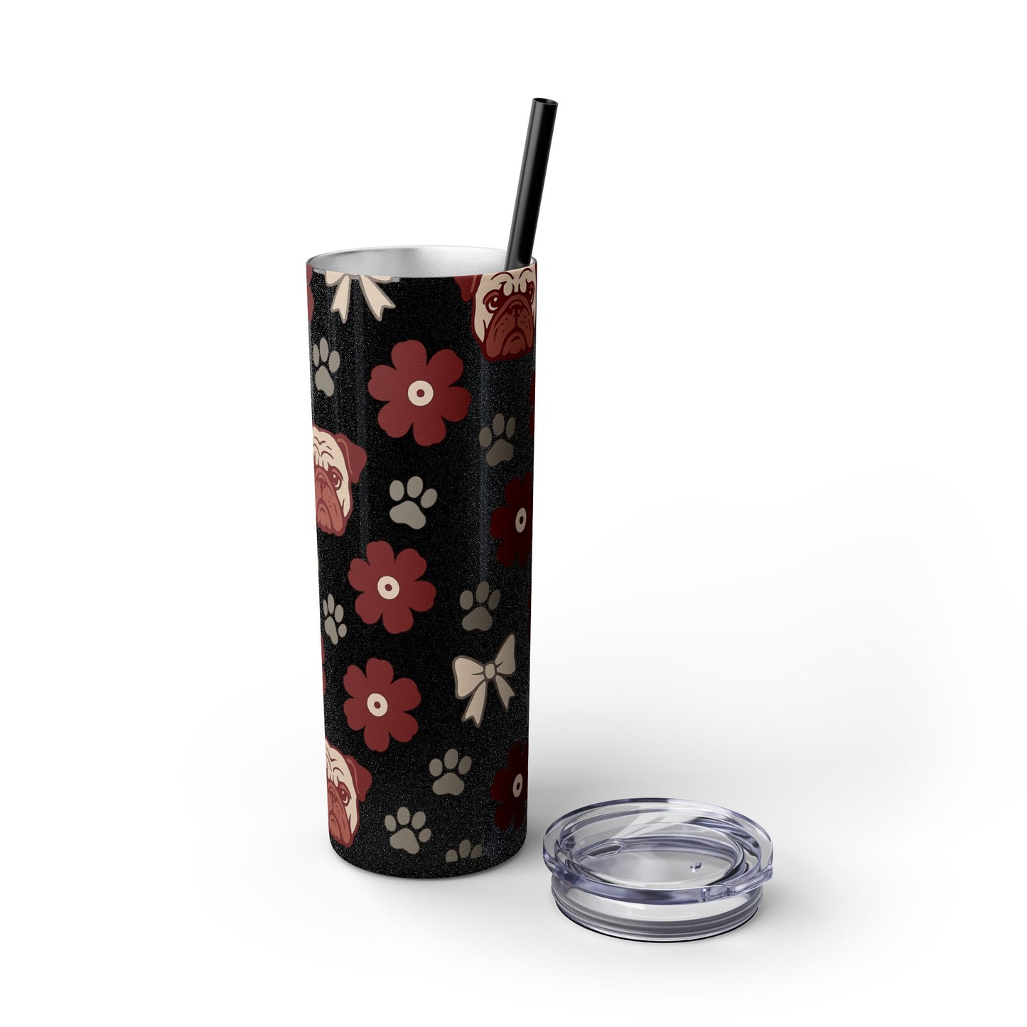 MS Bulldogs Skinny Tumbler, Graduation Gift, Mississippi Game Day, Go Dogs, Starkville, MS.