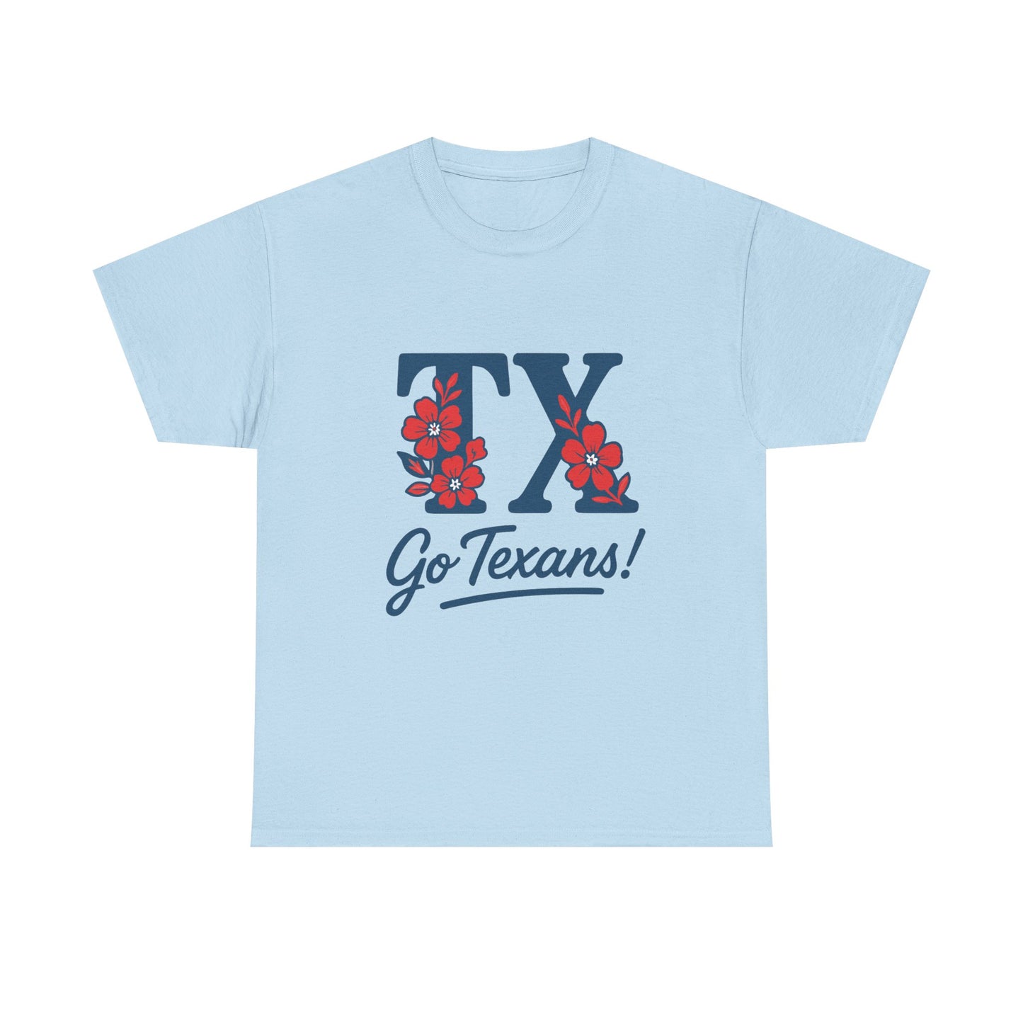 Texas Pride Unisex Cotton Tee | Go Texans! T-Shirt, Casual Wear, Game Day Shirt, Gift for Fans, Spring/Summer Style