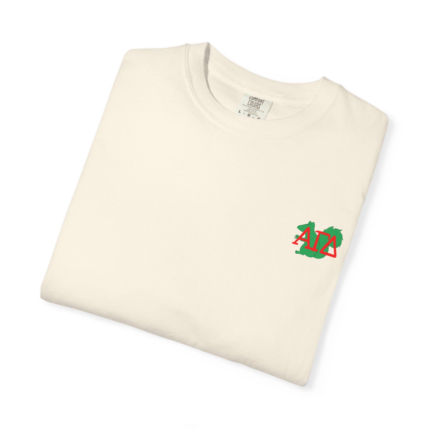 AGD Charming Sorority T-Shirt, Squirrel Design, Unisex Apparel, Perfect Gift, Casual Wear, College Life, Greek Life, Fraternity Events