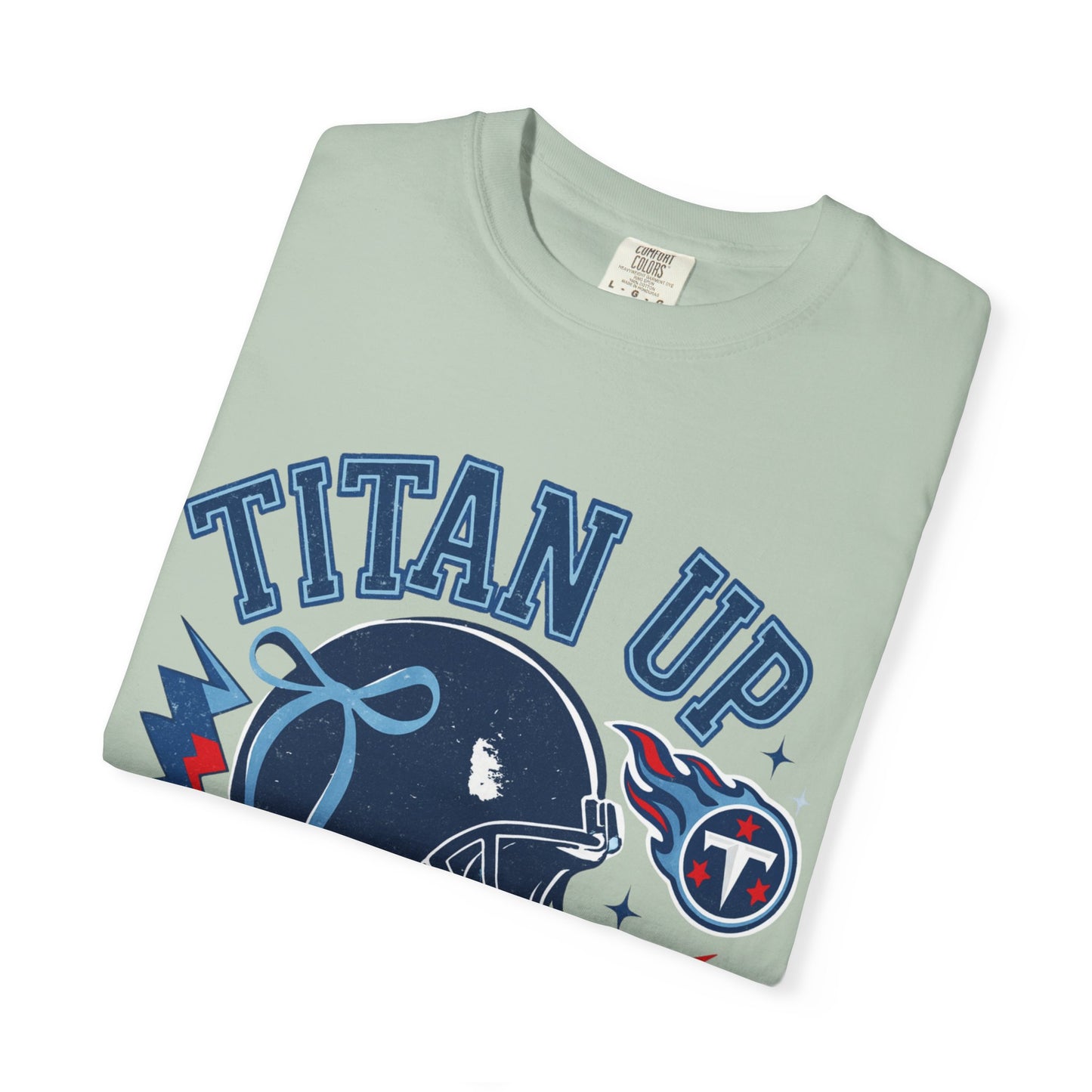titan up tennessee Unisex Football Tee, Titan Up Shirt for Game Day, Casual Sportswear, Tailgating Apparel, Gift for Fans, Team Spirit Top