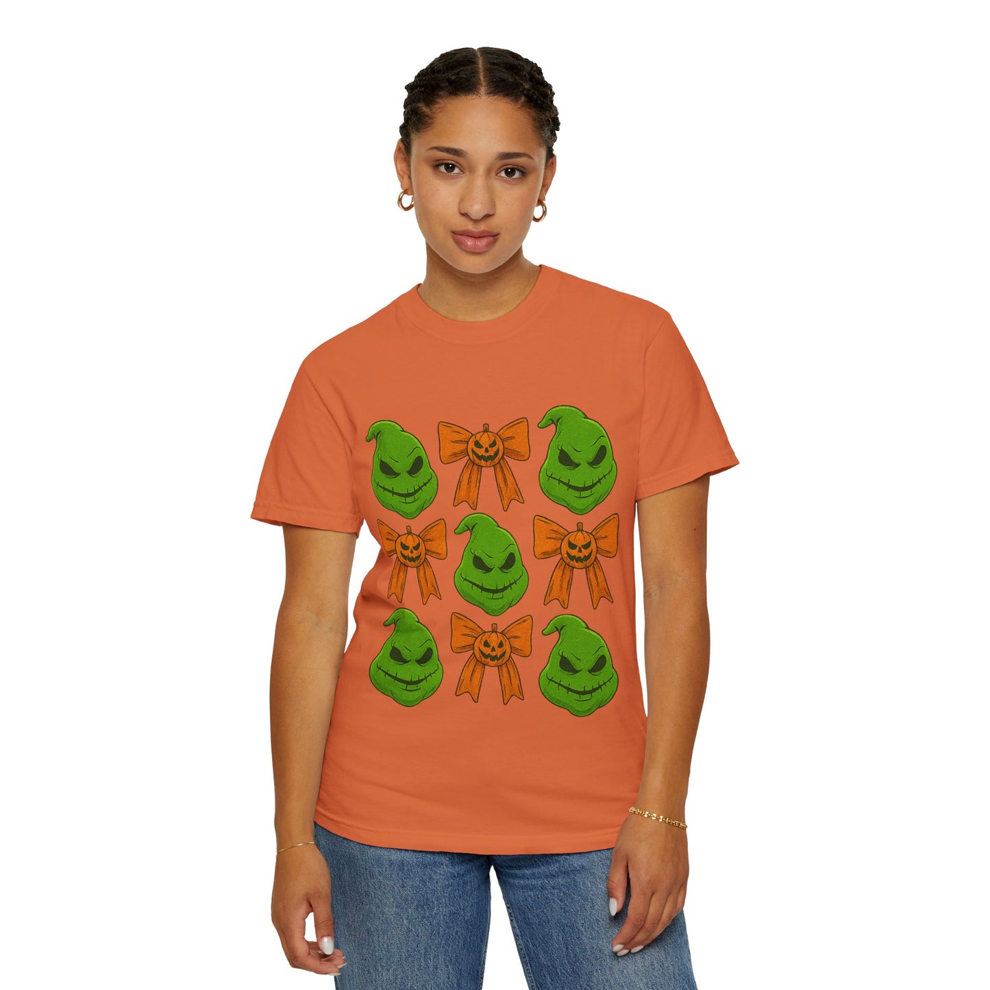 Oogie Boogie Holiday T-Shirt | Fun Gift for Christmas, Unisex Cotton Tee, Festive Apparel, Grinch Lovers, Green Character Design