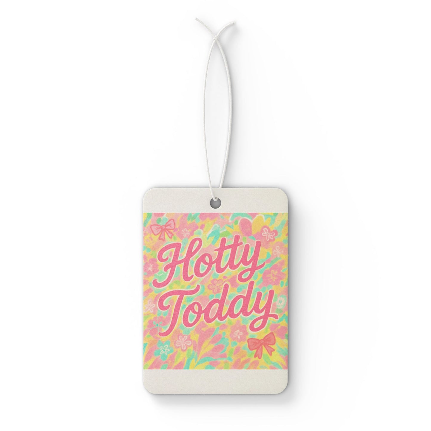 Ole Miss Student Car Air Freshener with Floral Design - Hotty Toddy, Vehicle Fragrance, Car Decor, Aromatherapy, Gift for Car Lovers, Cute Air Freshener