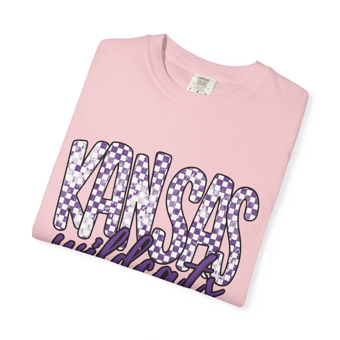 Kansas Wildcats Garment-Dyed T-Shirt | Unisex College Apparel