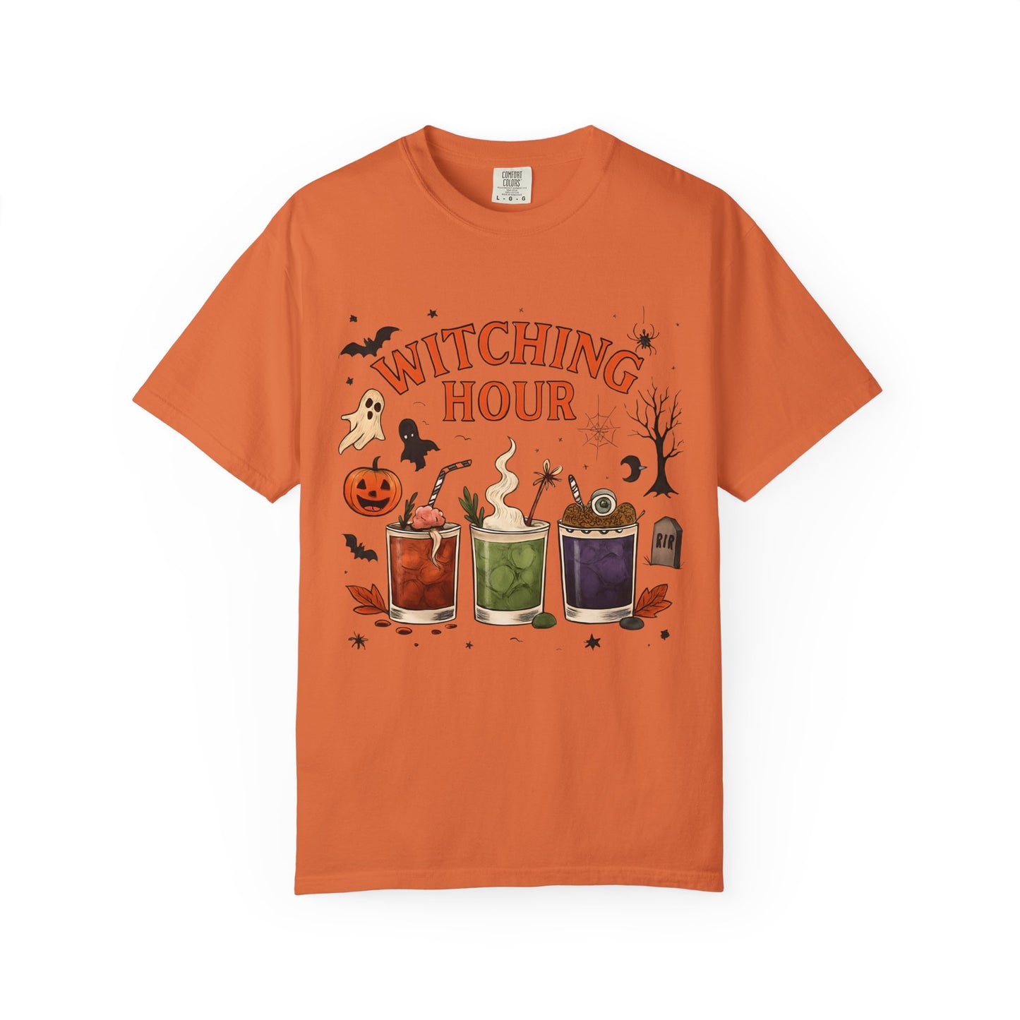 Witching Hour Cocktails T-Shirt | Halloween Apparel