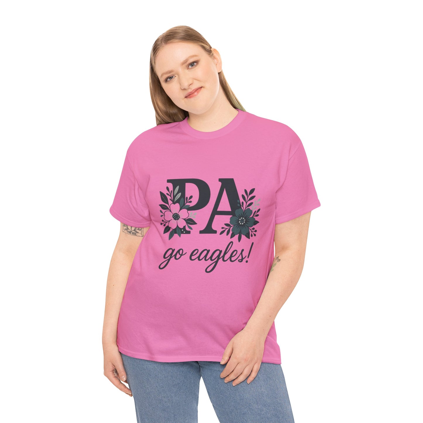 Floral PA Eagles Tee