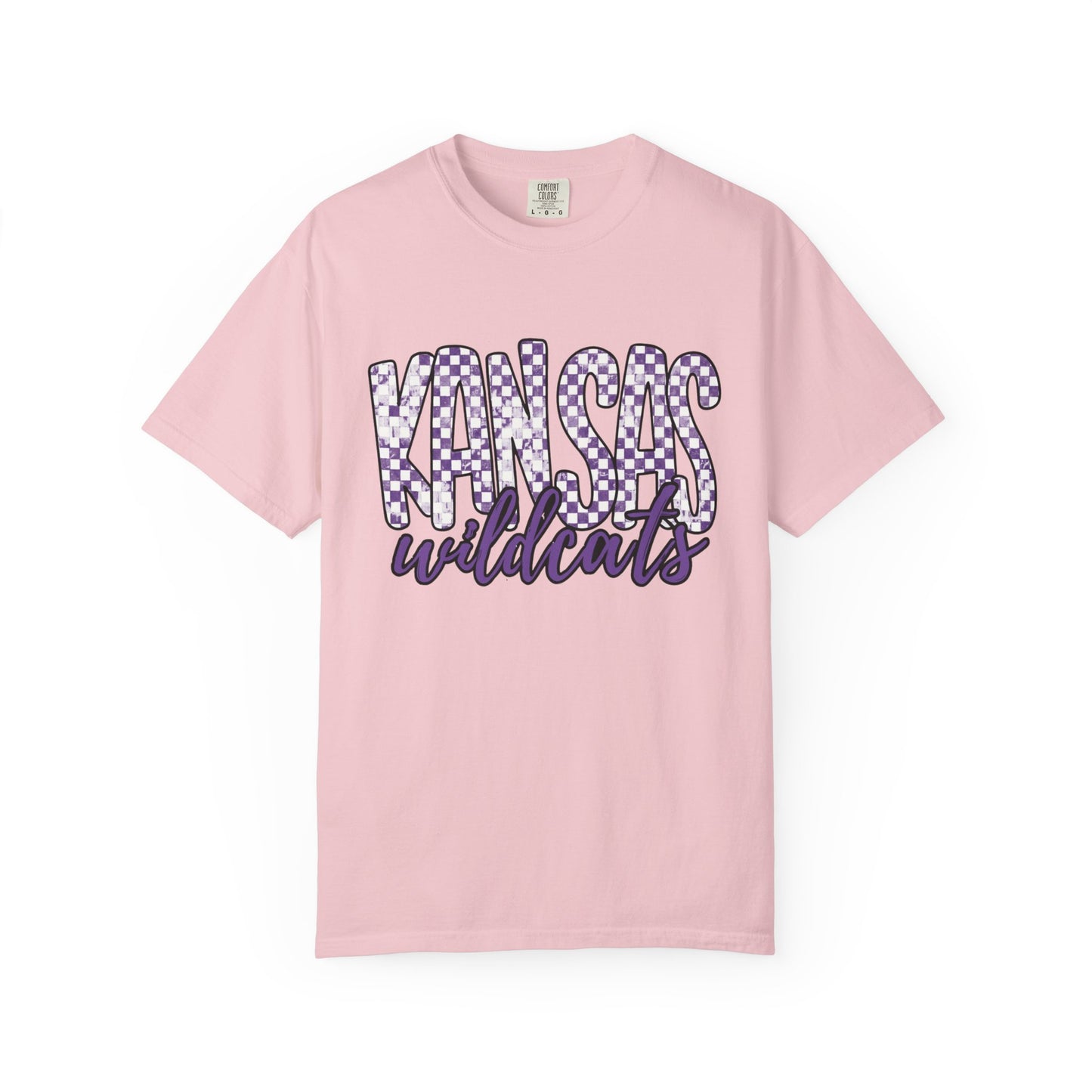 Kansas Wildcats Garment-Dyed T-Shirt | Unisex College Apparel