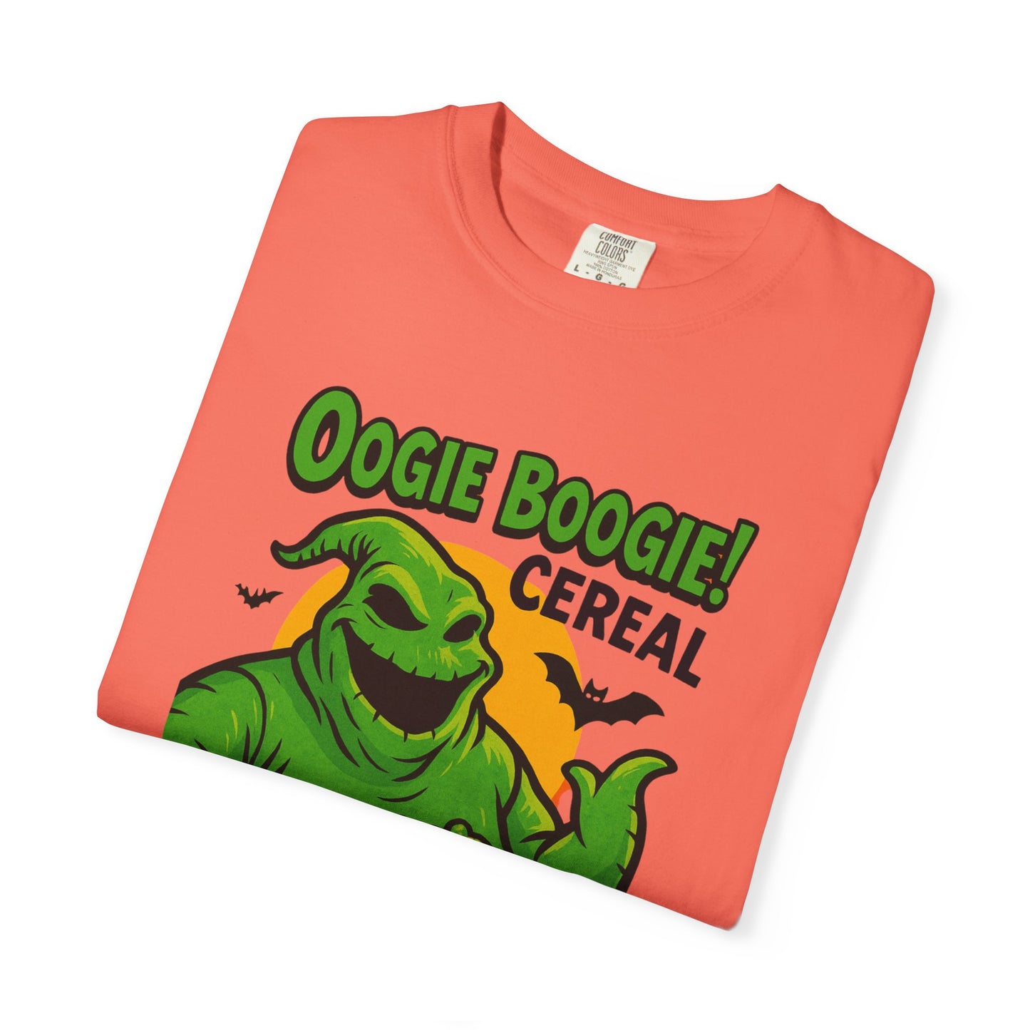 Oogie Boogie Cereal Unisex T-Shirt, Halloween Tee, Cartoon Apparel, Gifts for Fans, Unique Graphic Shirt, Spooky Style