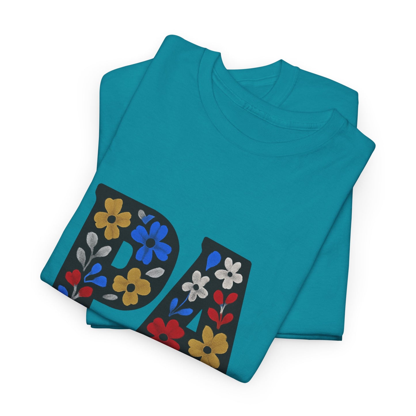 Sports Fan Tee - Floral PA Go Steelers Unisex Heavy Cotton Tee