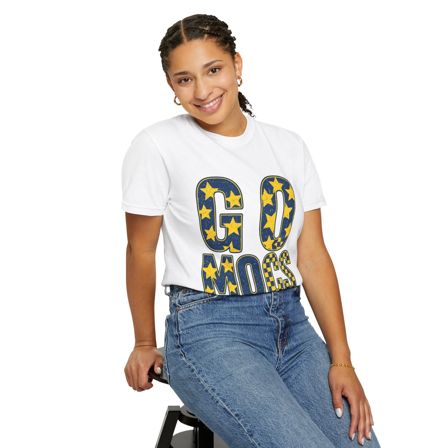 Cheerful 'GO MOCS' Unisex T-Shirt