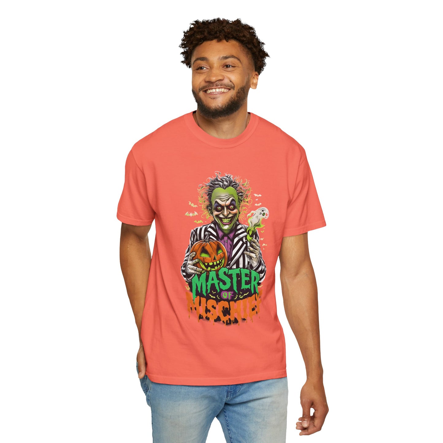 Master of Mischief Unisex T-Shirt, Halloween Party Shirt, Costume Tee, Spooky Gift, Fall Apparel, Graphic Tee