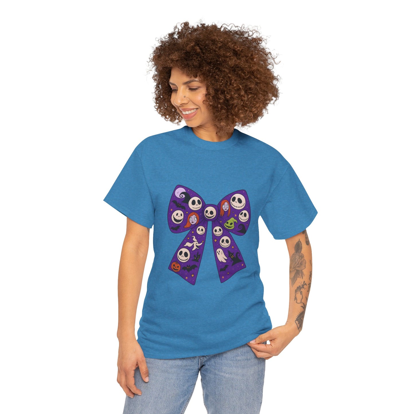 Halloween Themed Unisex Tee, Spooky T-Shirt, Cute Graphic Shirt, Gift for Halloween Lovers, Festive Casual Wear