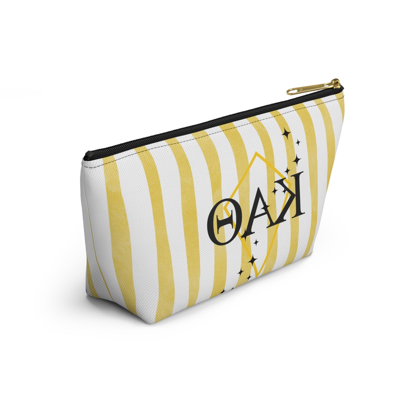 Kappa Alpha Theta Chic Accessory Pouch for Everyday Essentials, Personalized Makeup Bag, Travel Organizing Case, Gifts for Her, Stylish Storage Solution