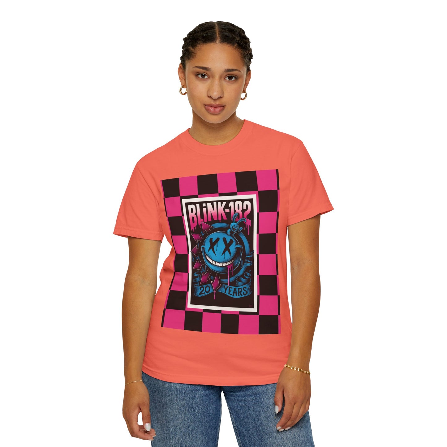Blink-182 20 Years Unisex T-shirt, Music Tee, Vintage Graphic Shirt, Band Merch, Festival Wear, Concert Outfit
