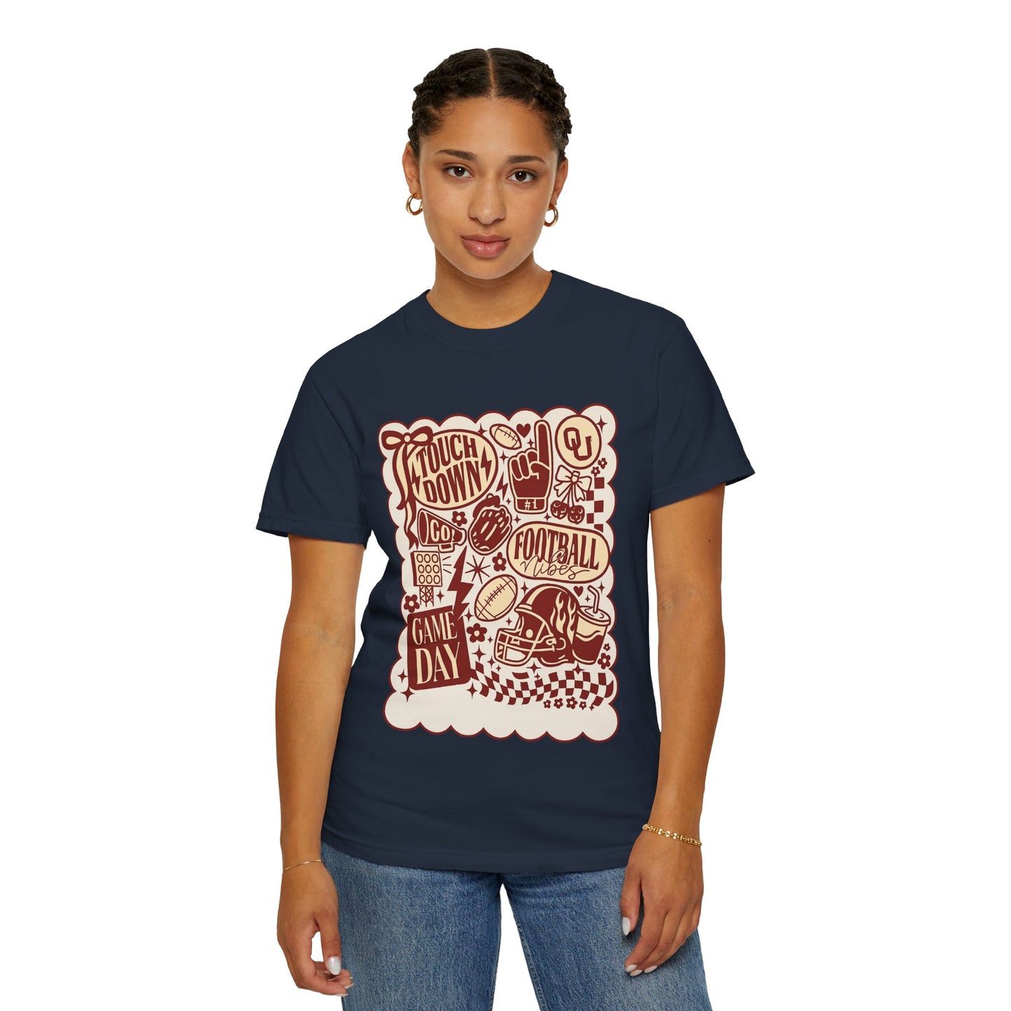 Touchdown Game Day Unisex T-shirt - Football Lover Tee, OkU Celebration