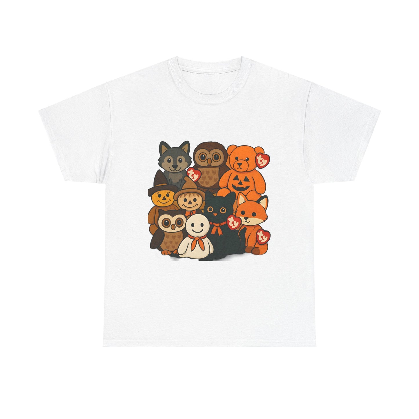 Halloween Unisex Tee - Ty Beanie Babies Design