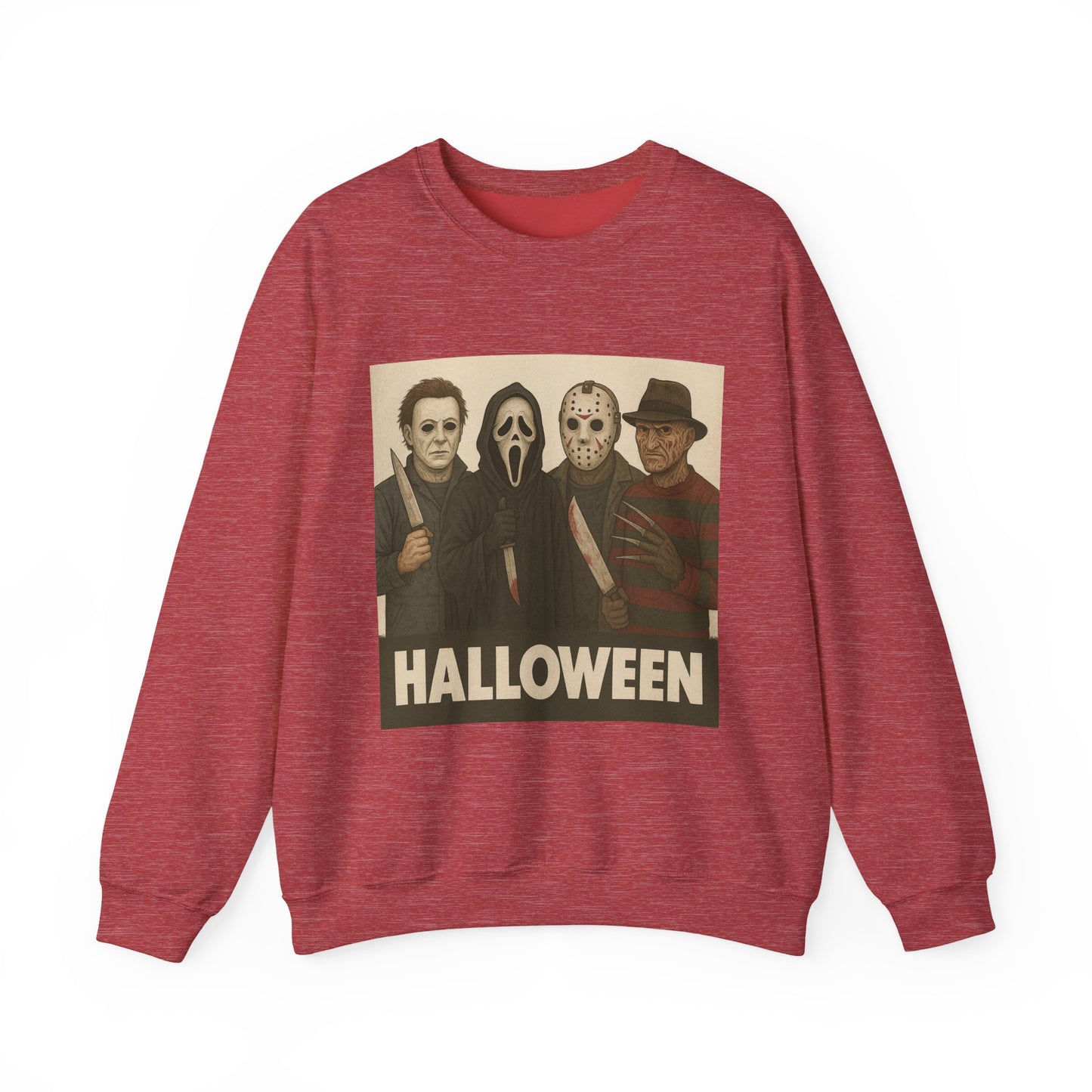 Spooky Movie Crewneck Sweatshirt - Halloween Horror Apparel