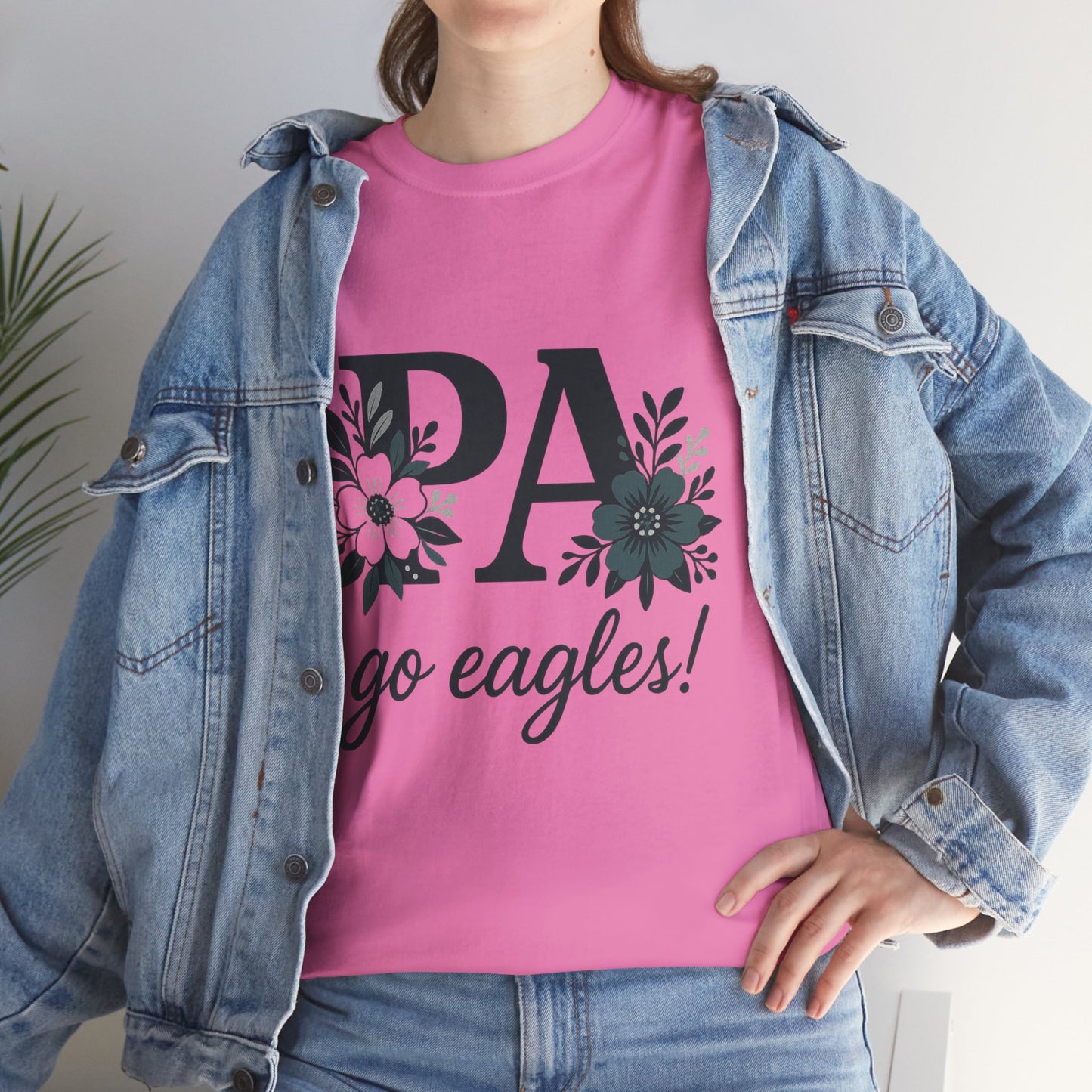 Floral PA Eagles Tee
