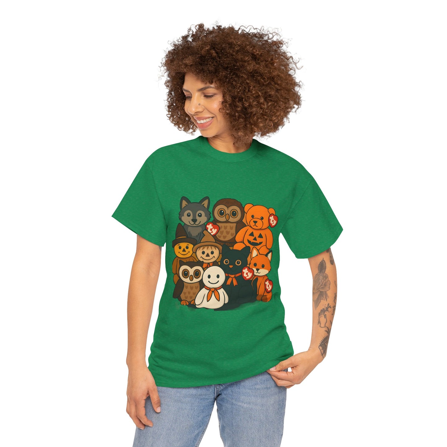 Halloween Unisex Tee - Ty Beanie Babies Design