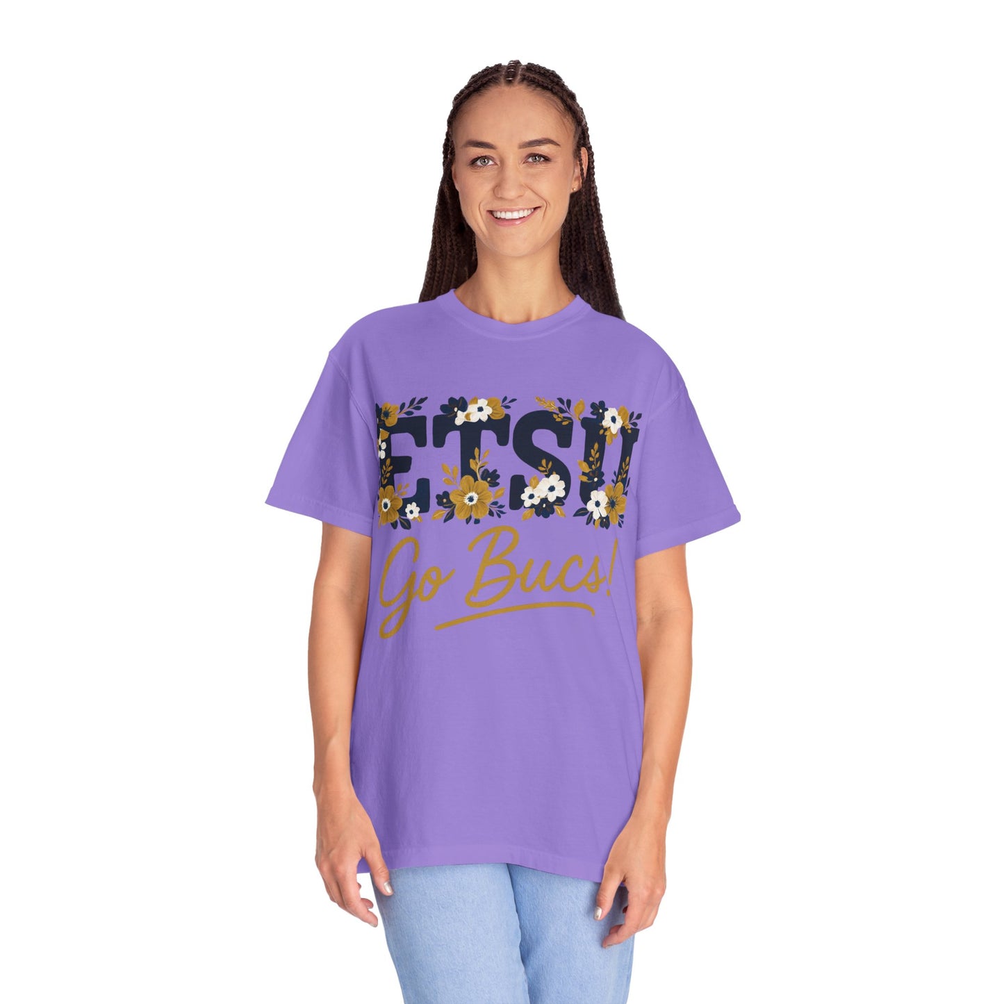 Floral Go Bucs Unisex T-shirt - College Apparel