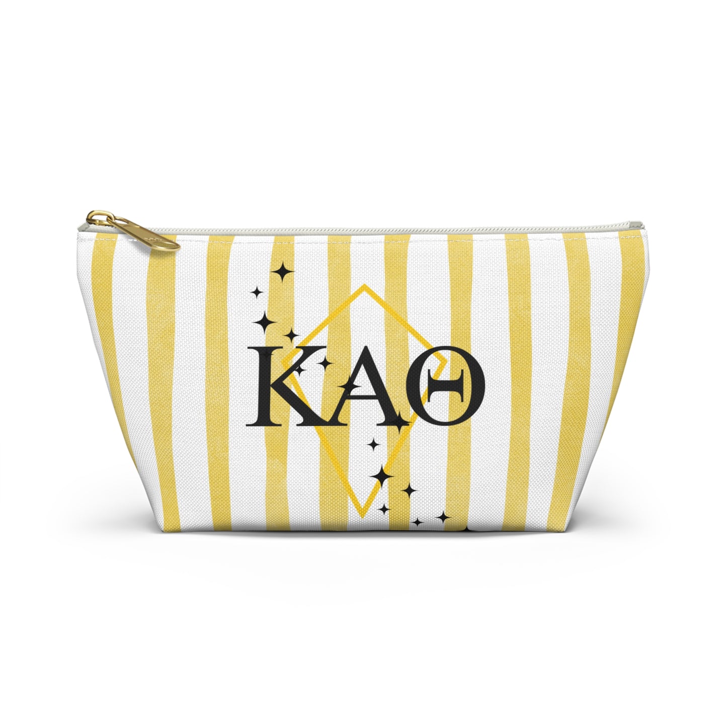 Kappa Alpha Theta Chic Accessory Pouch for Everyday Essentials, Personalized Makeup Bag, Travel Organizing Case, Gifts for Her, Stylish Storage Solution