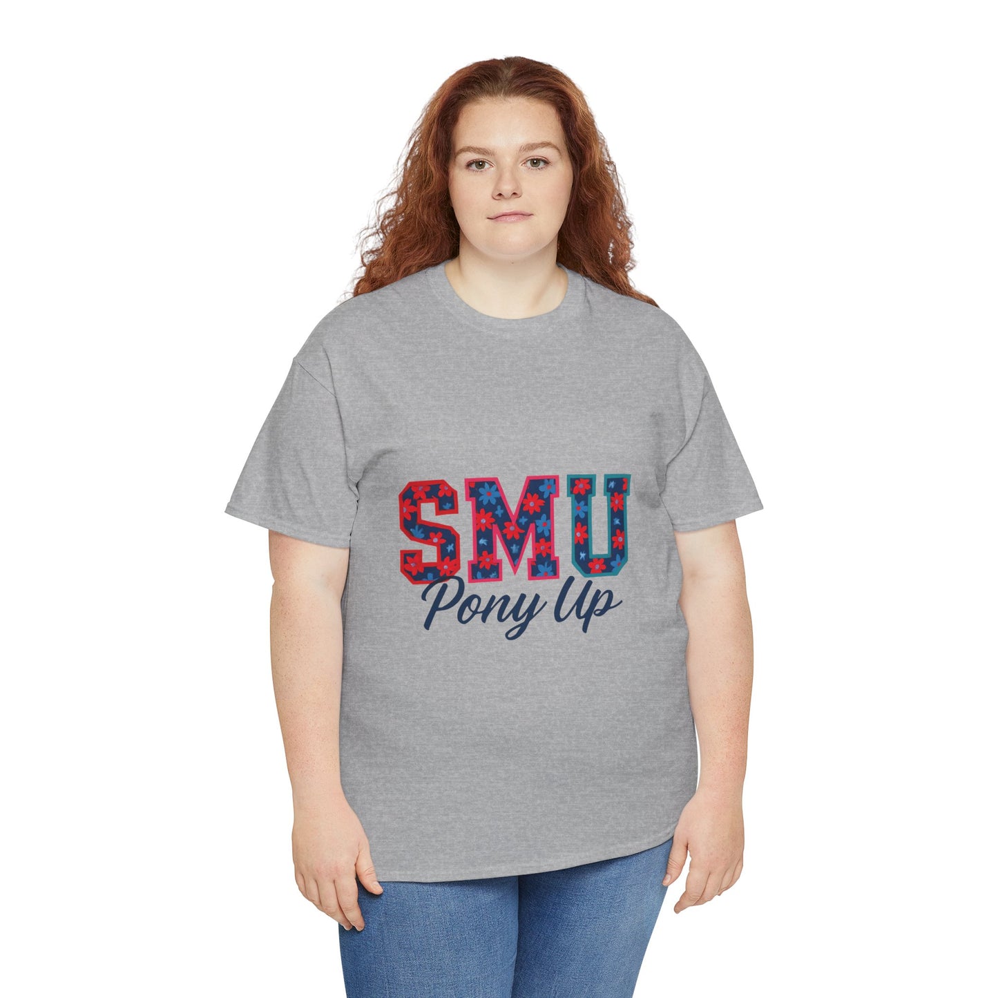 SMU Pony Up Unisex Heavy Cotton Tee, Casual Tees, College Apparel, Perfect Gift for Students, School Spirit Shirt, Comfortable Cotton [...]