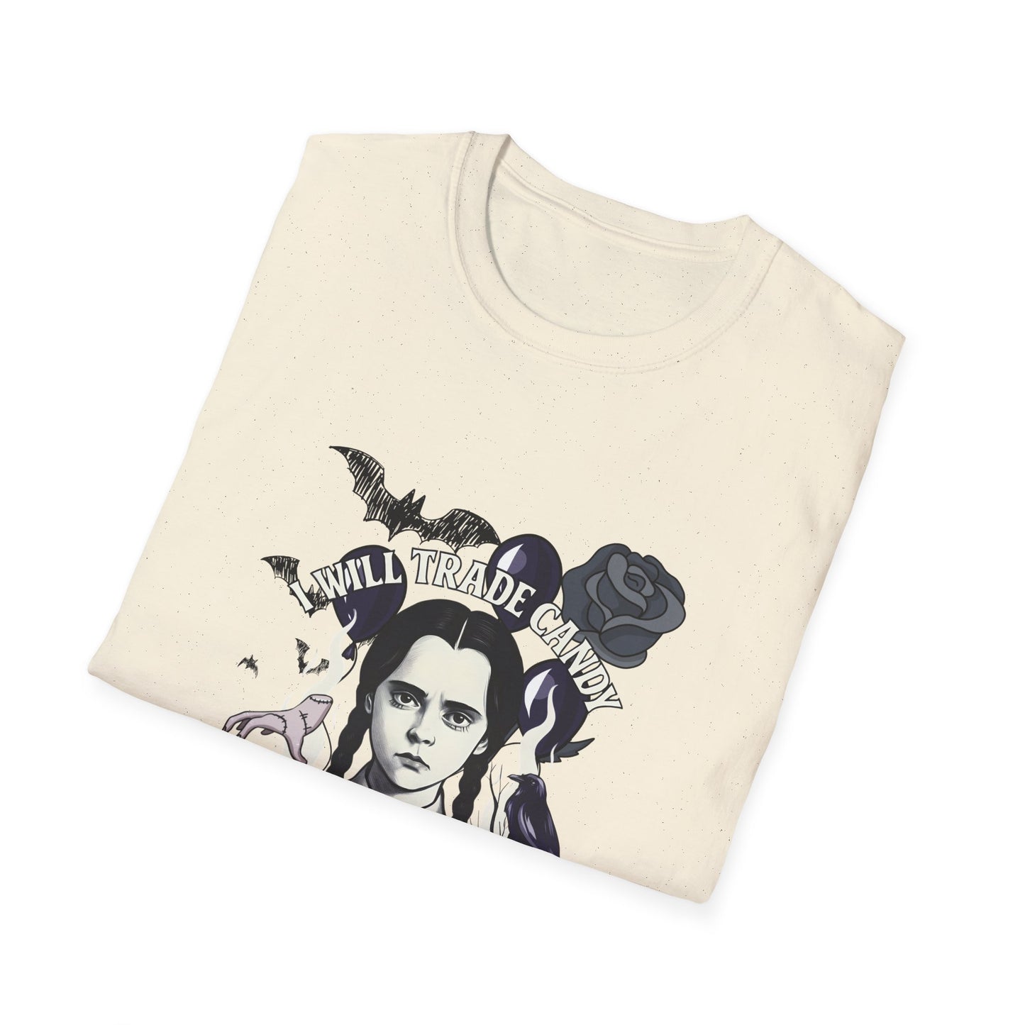 Gothic Family Tribute Unisex Tee - Halloween Dark Aesthetic Apparel