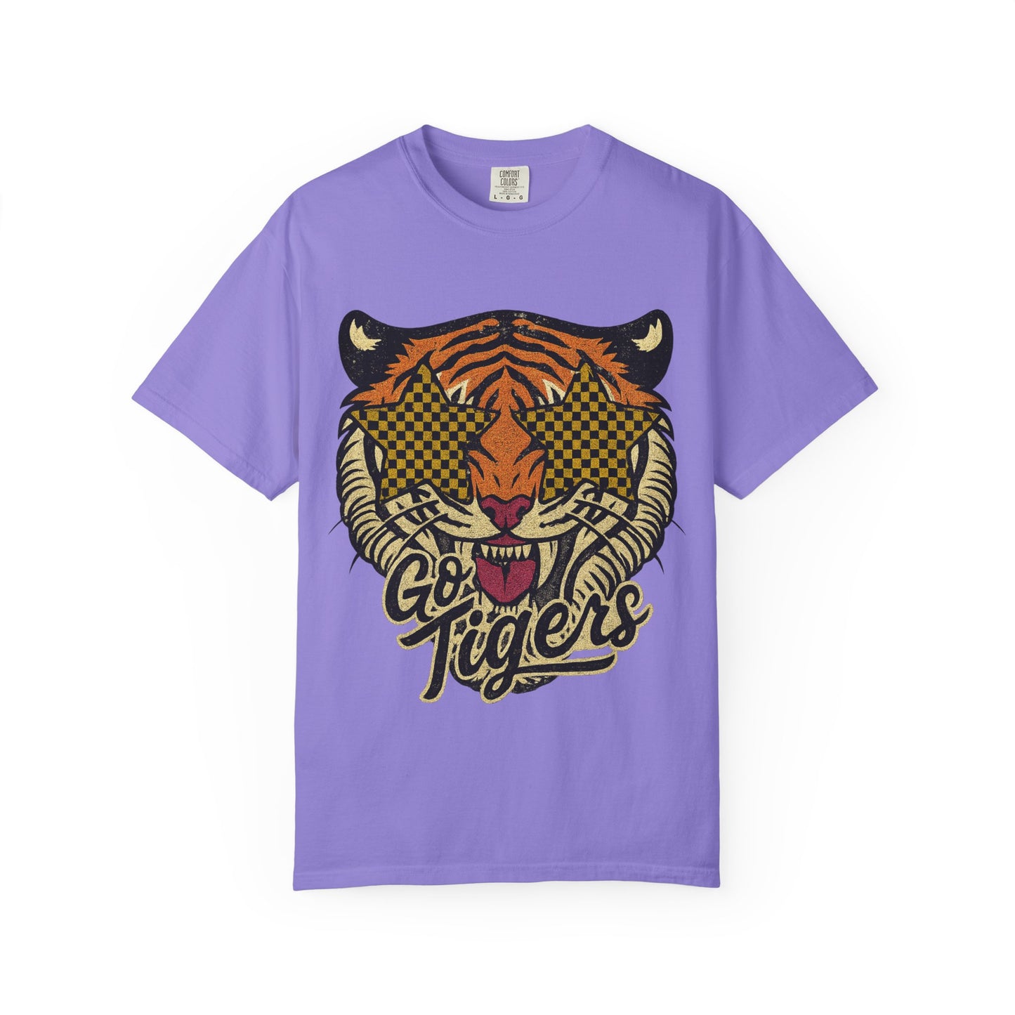Bold Tiger Graphic Unisex T-Shirt - Go Tigers Design for Missouri Lovers